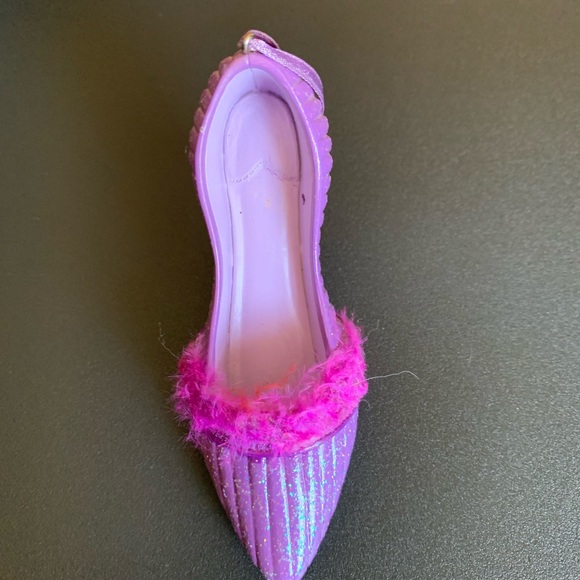 Vintage Ceramic Lady High Heel Shoe Figurine - Picture 2 of 2